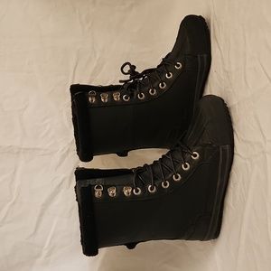 Levi Strauss snow boots, 7.5, black